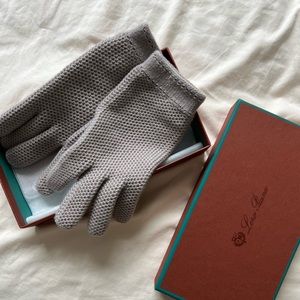 Loro Piana Crochet Gloves BNIB